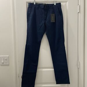 Zara Men Comfort Straight Pants Size 32 in Blue